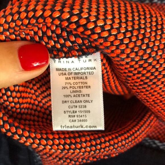 Trina Turk Fringe Corbin POP Tweed Shorts - Picture 8 of 8